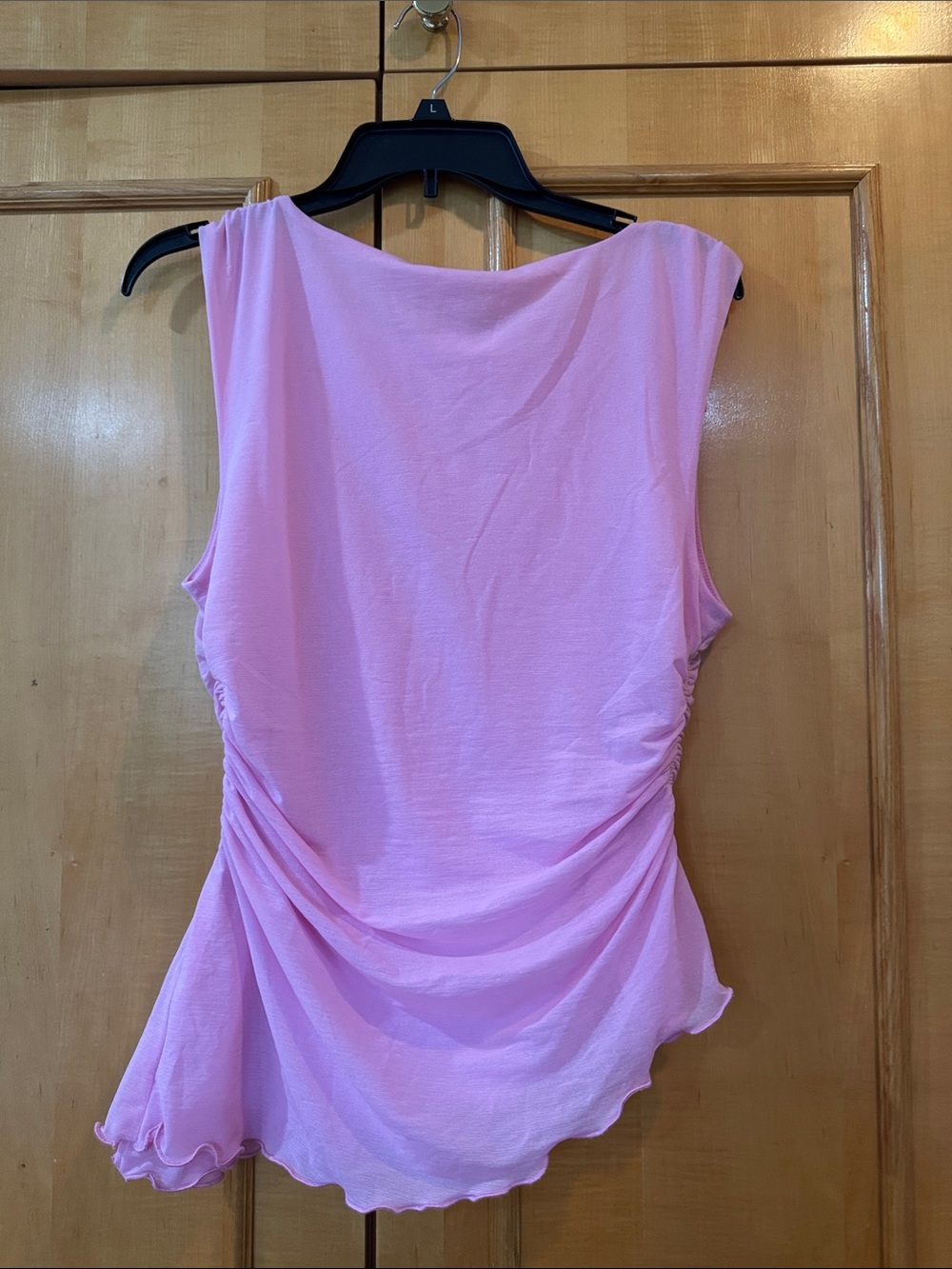 Free People Pink Sleeveless Draped Tank - Picture 7 of 9